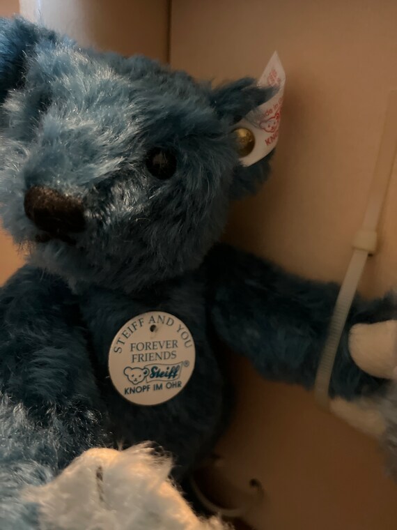 Vintage 1996 Steiff Limited Edition Forever Friends Blue 23 Bears