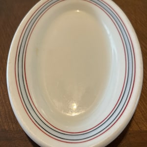 Red and Blue DeMcNicol dish