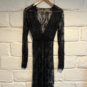 Haeden collared top lace panel dress