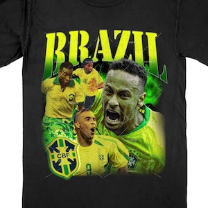 1990s Vintage UMBRO×Brazil Game Shirt Vintage Brazil Football Home Shirt 1993-1994 (L) Umbro