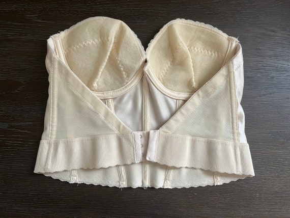 Vintage Strapless Bra Top - image 3