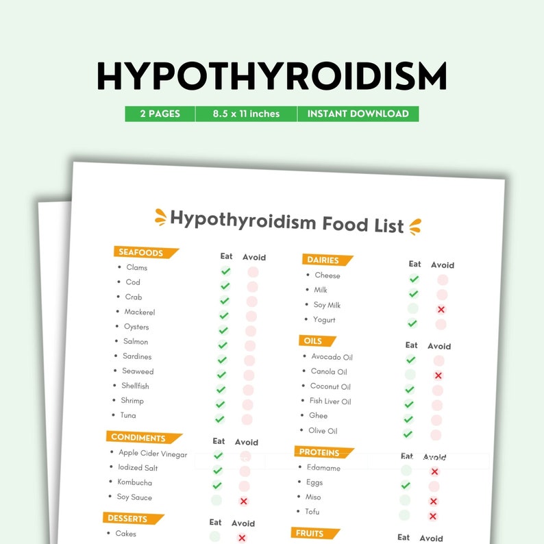 NUTRITION GUIDELINES FOR HYPOTHYROIDISM visual data 7