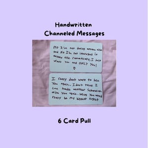 Handwritten Channeled Messages