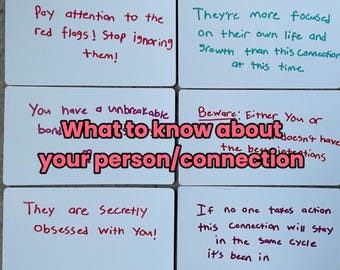 What to know about your person/connection