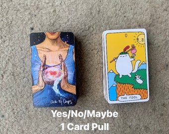 Yes/No/Maybe Card Pull