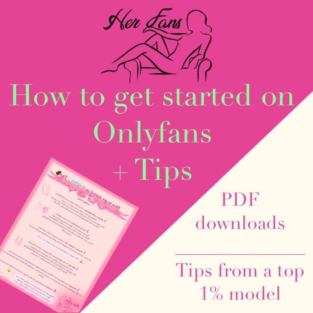 Onlyfans the ULTIMATE Starter Onlyfans Guide Be Successful Etsy
