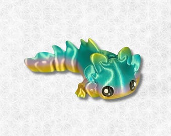3D Printed Medium Flexi Axolotl