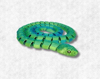 3D Printed Giant Flexi Snake - 36 inches!