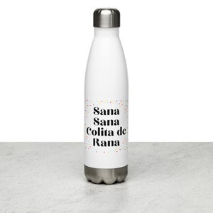 Botella de agua de acero inoxidable Sana Sana