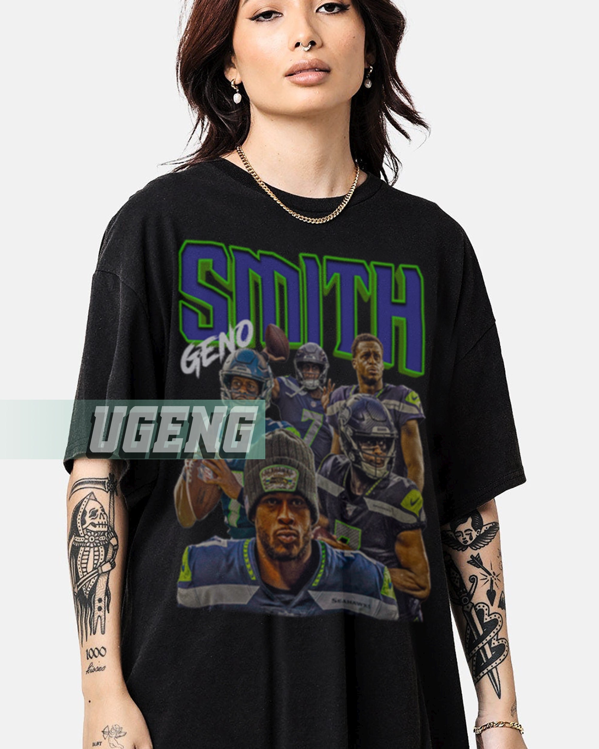 Geno Smith Shirt Vintage 90s Grapic Tee Unisex Tshirt Bootleg - Etsy