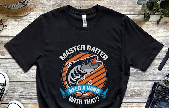 Master Baiter Shirt for Man, Funny Fishing Shirt, Bass Fishing Shirt, Fishing  Gifts for Men, Dad Gift, Husband Shirt, Joke Fishing Gifts -  Canada