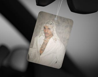 Rauw Alejandro Car Air Freshener, Rauw Alejandro Air Freshener, Rauw Alejandro, Car Accessories, Rauw Alejandro Merch