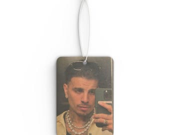 Rauw Alejandro Car Air Freshener, Rauw Alejandro Air Freshener, Rauw Alejandro, Car Accessories, Rauw Alejandro Merch
