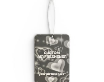 Custom Car Air Freshener, Personalized Aromatic Tag, Unique Gift for Car Lovers, Car Accessories, Home Fragrance, Travel Essentials