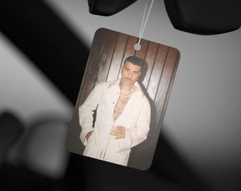 Rauw Alejandro Car Air Freshener, Rauw Alejandro Air Freshener, Rauw Alejandro, Car Accessories, Rauw Alejandro Merch
