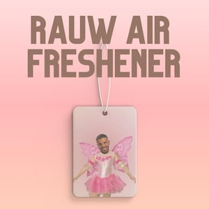 Graduation Gift, Rauw Alejandro Car Air Freshener, Rauw Alejandro Gifts, Class of 2026, Car Accessories, Rauw Alejandro Merch, Custom Gift image 1