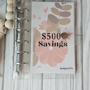 500 savings binder|Savings challenge binder|savings binder|monthly savings binder|low income savings binder|mini savings binder|500 savings