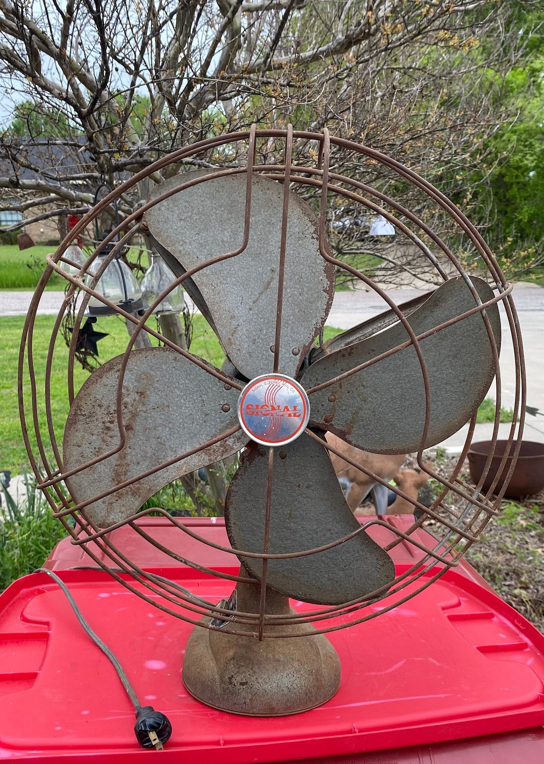Vintage Signal 15 Oscillating Fan for a Restoration Project Etsy