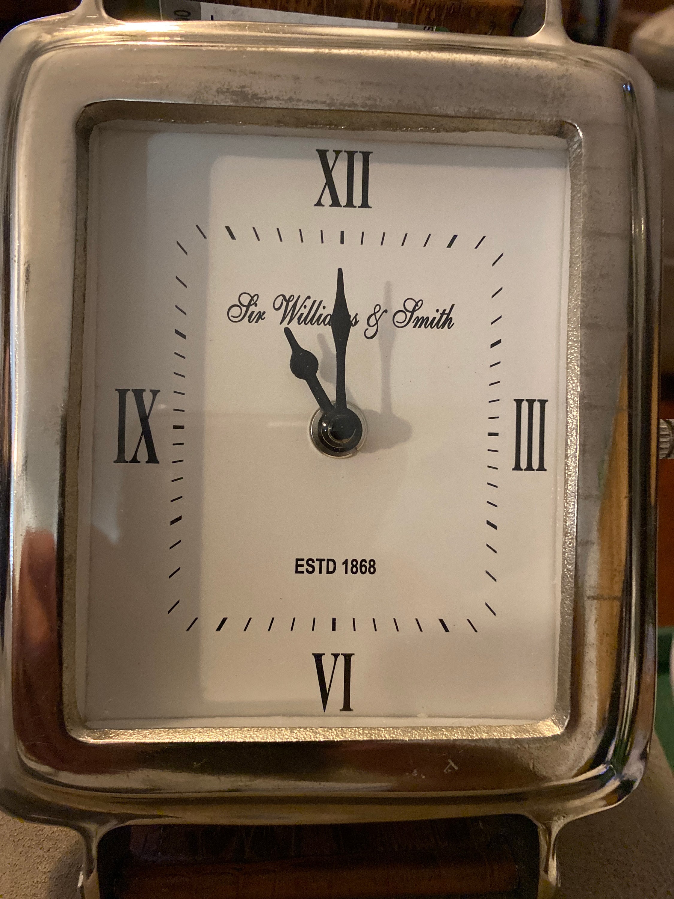 William and Smith Clock - Etsy