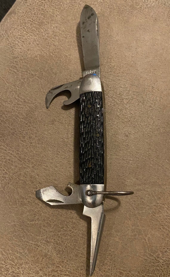 Vintage 1950's Sabre #619/japan Camp Knife/multi-tool - Etsy