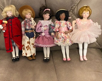 Vintage Dolls From 1991-1993 Avon Childhood Dream Series