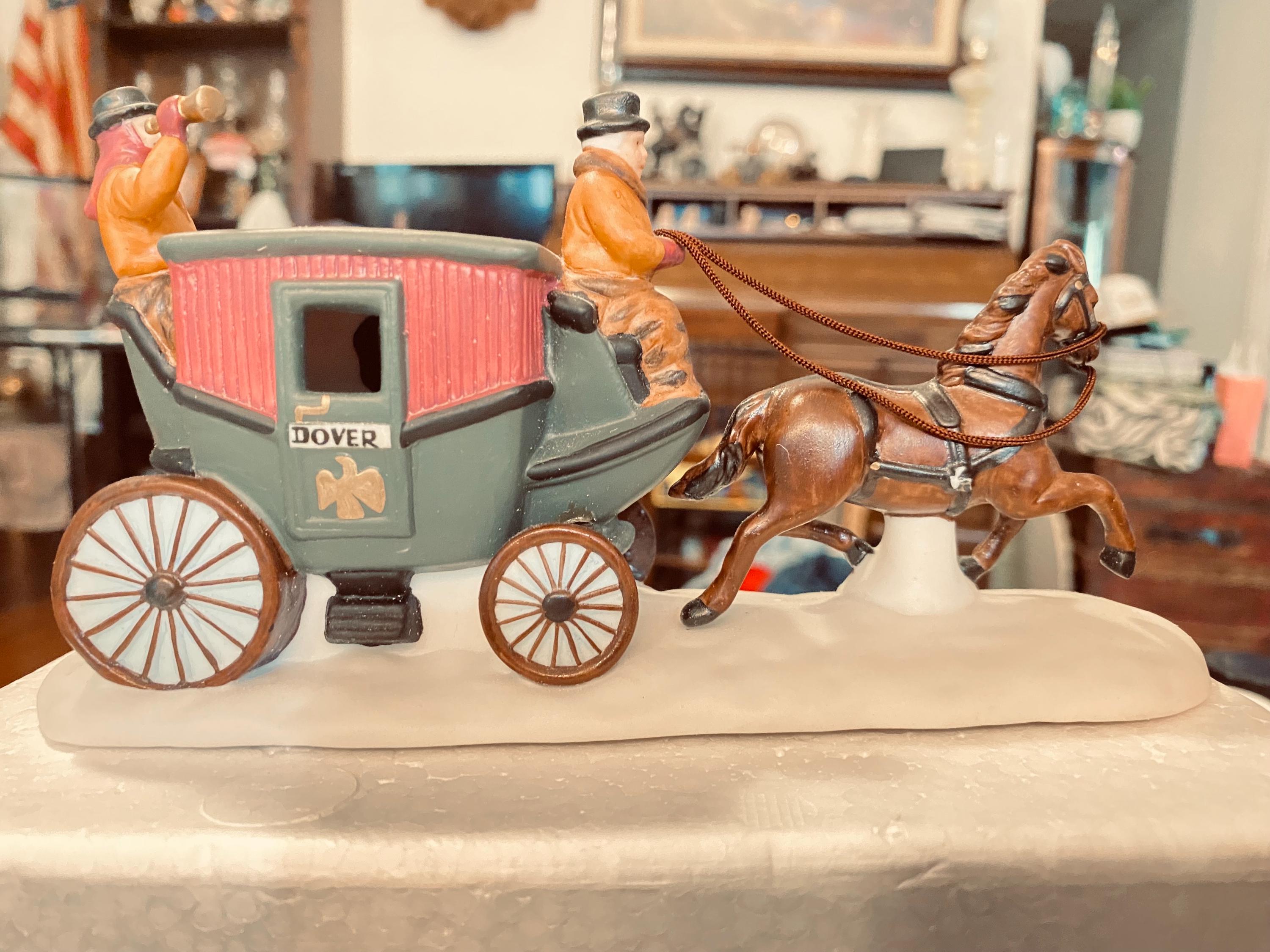 Dickens Village Horse and Carriage - Etsy