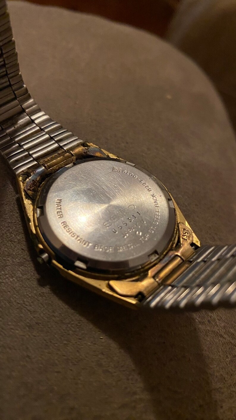 Seiko SQ 8223802L CK Quartz Watch for Spare Parts or Repair Only Plus