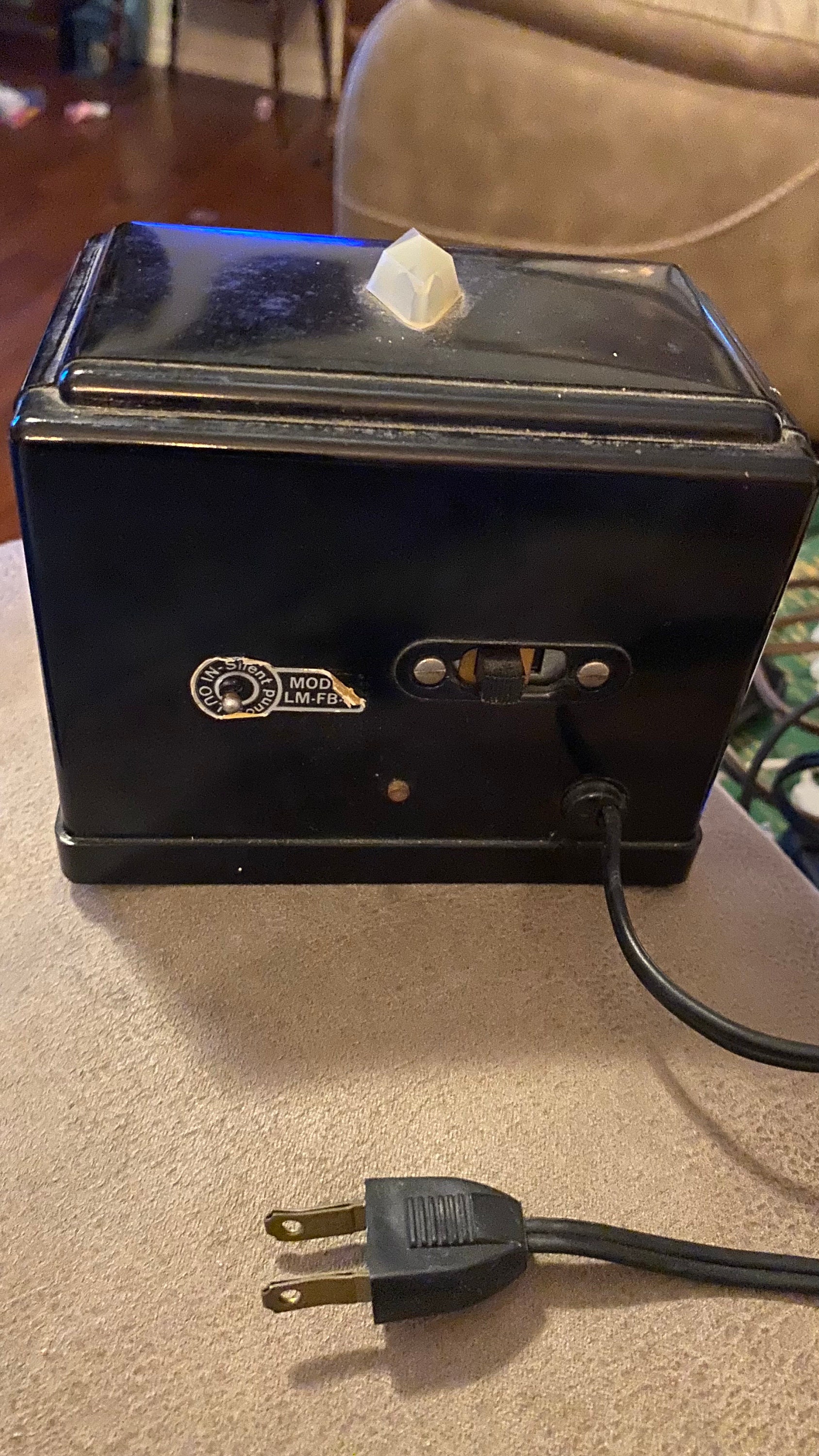 Vintage 1950’s Franz Metronome with Blinking Diamond Shaped Light