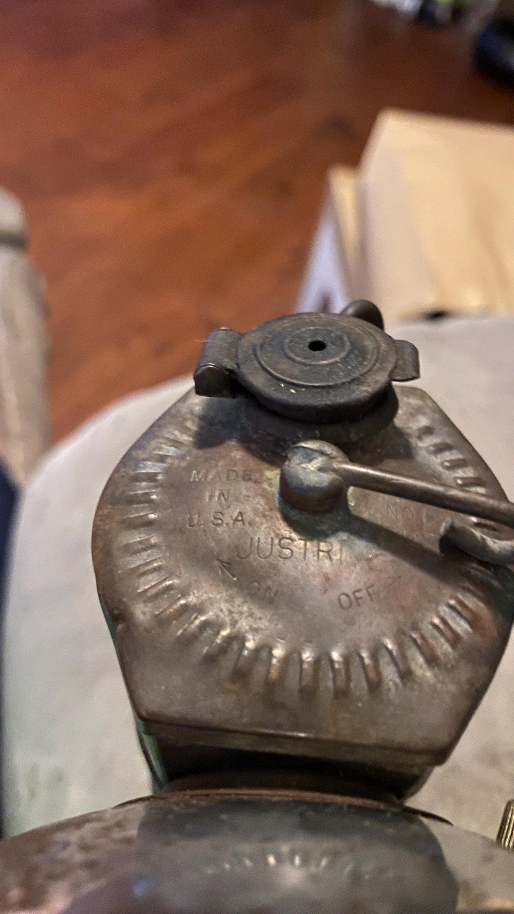 Justrite Carbide Lamp - Etsy
