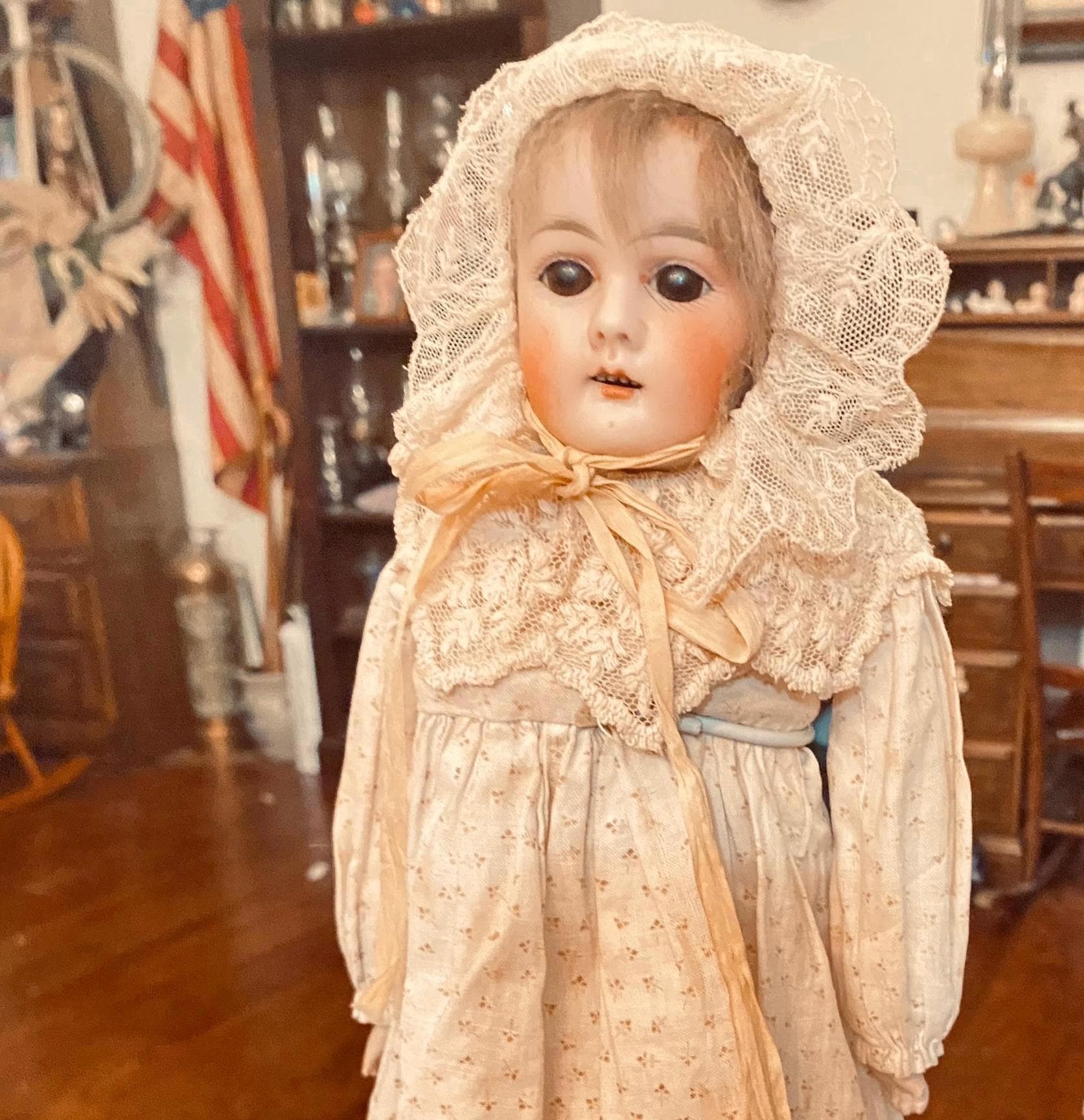 Antique Bisque Bonnet Head Dolls - Etsy