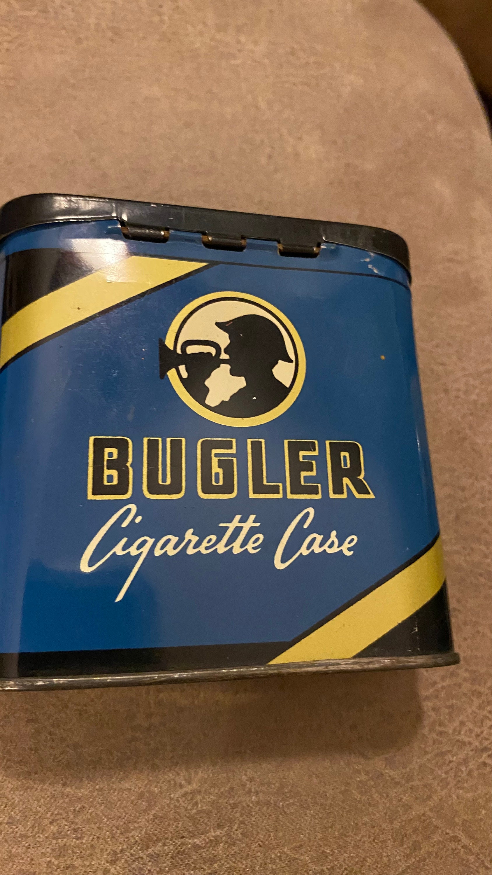 Vintage Bugler Cigarette Case
