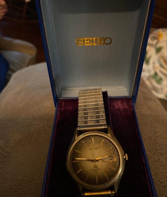 1970s Vintage Mens Seiko 4004 Quartz Wristwatch - Etsy