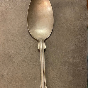 Vintage 1982 Reed & Barton “Winterthur” Silverplate Tablespoon with Awesome Silver Appearance and Patina!!