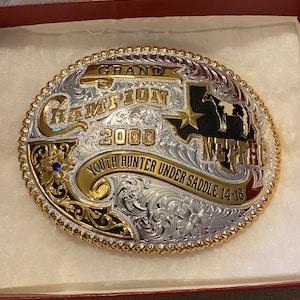 Belt Buckle Grand Champion - Etsy display picture 1