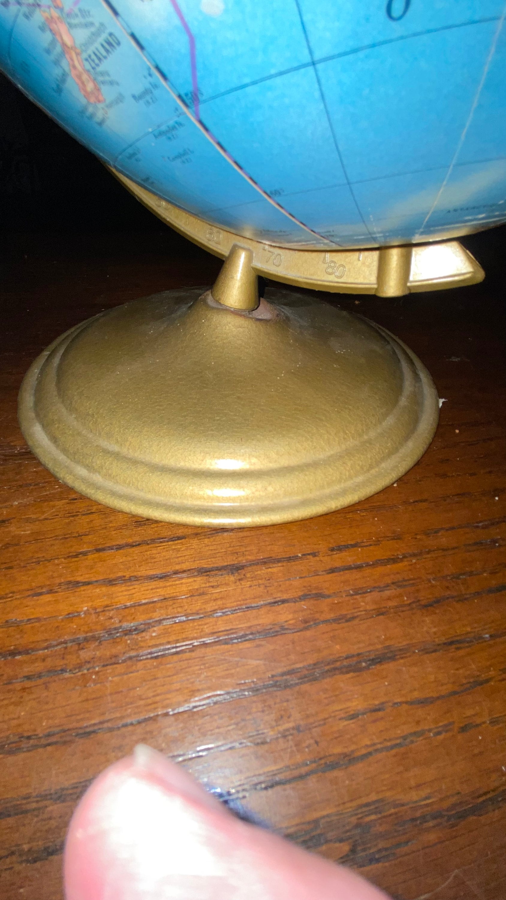 Vintage 12” Cram's Imperial World Globe With “union of Soviet