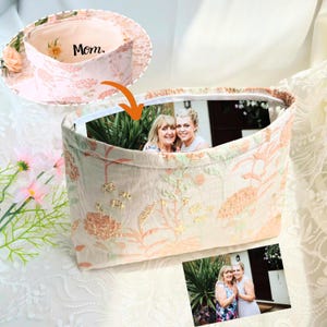 Wedding Purse Gift for Mother, Handmade Photo Lining Purse,Woman’s Personalized Clutch, Mother of the Bride Wedding Gift, Personalized Gift