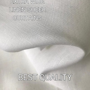 Linen blackout curtain, blackout drape, bedroom curtain, living room curtain, custom window curtain, natural curtain panel