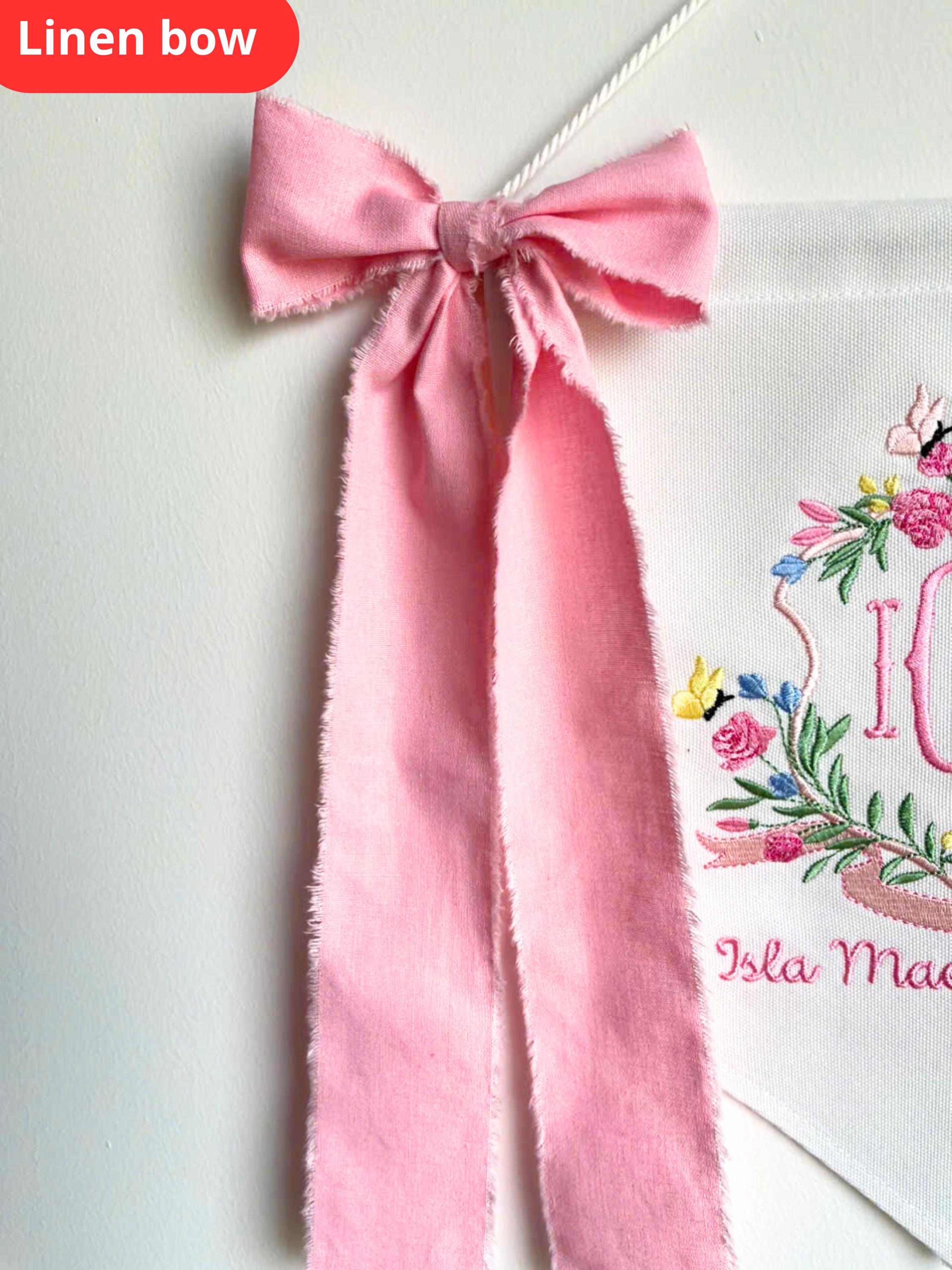Custom Baby Banner for Hospital Door Sign & Nursery, Monogram Baby ...