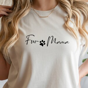 Fur Mama SVG & PNG For Sublimation, Fur Mama Shirt Designs Png, Fur Mom sublimation, Fur Mama Paw png, Dod Lover Gift Sublimation Design