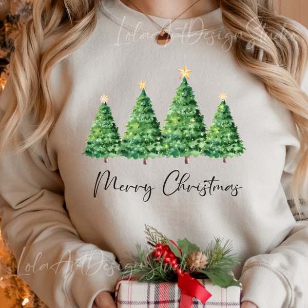 Merry Christmas Trees Png Sublimation Design, Christmas Tree Png, Merry Christmas PNG, Xmas Trees PNG Sublimation, Digital Download