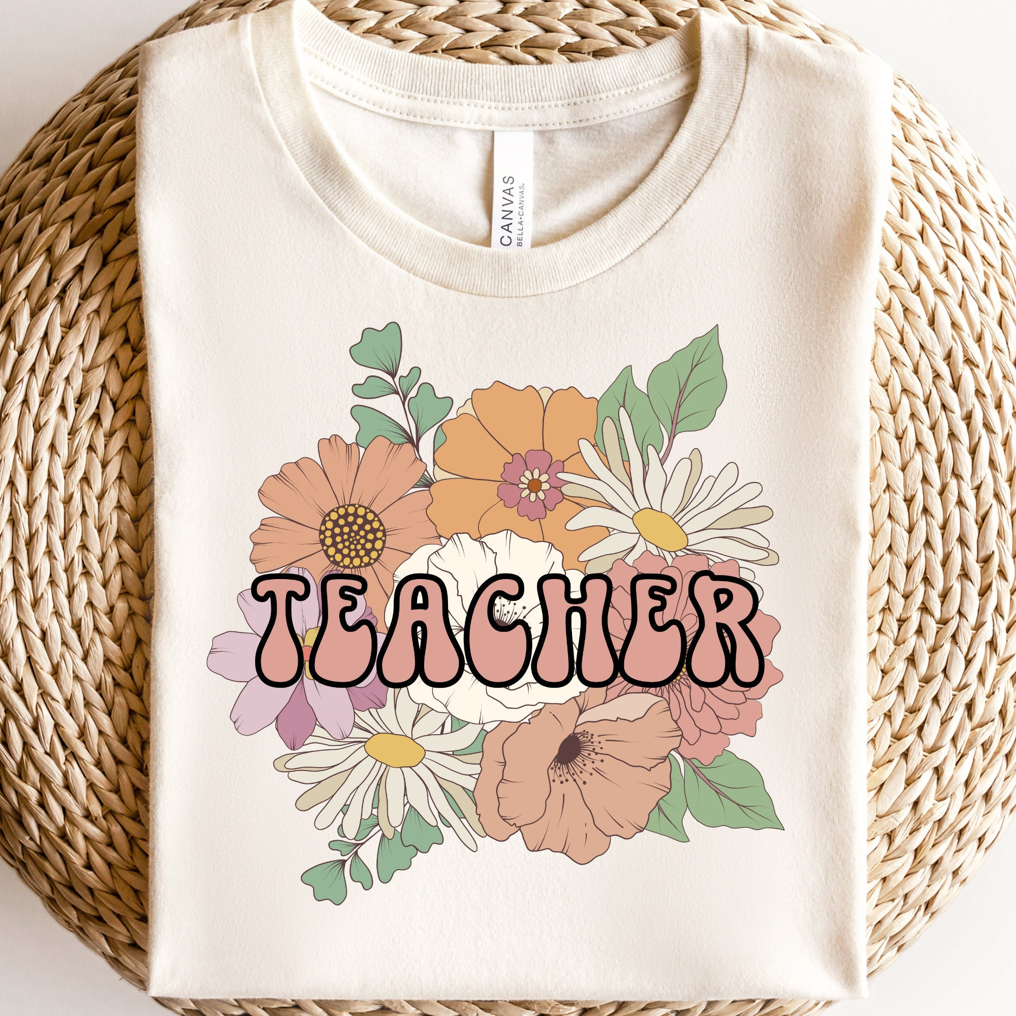 Teacher PNG for Sublimation, Teacher Shirt Design Png, Teacher Gift ...