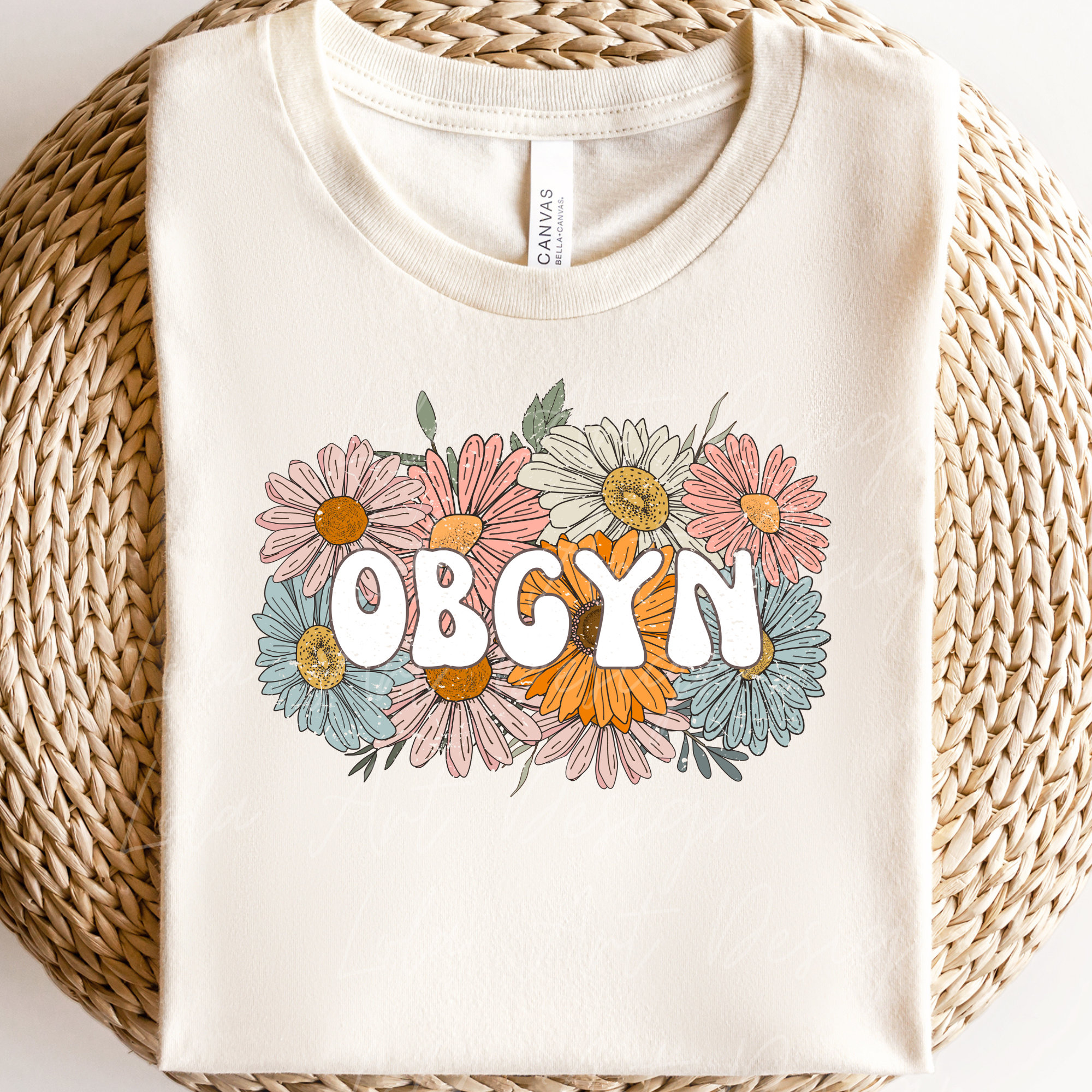 Floral OBGYN Png Sublimation Design, Boho OBGYN Shirt Design Png, OBGYN ...