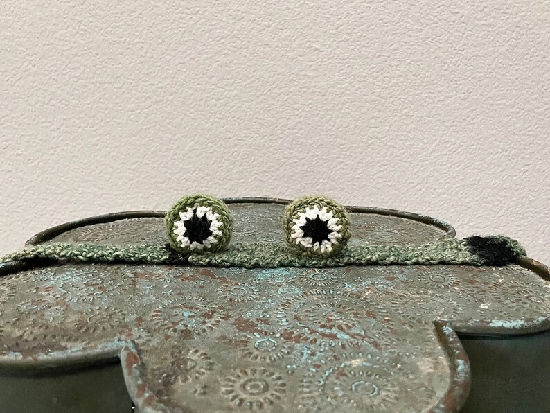 Crochet Frog Headband Etsy