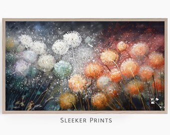 The Frame Tv Spring Art, Abstract Frame Tv Art, Summer Samsung Frame Tv Art, Tv Wall Art, Tv Frame Art, Frame Tv Art 4K, Samsung Frame Tv