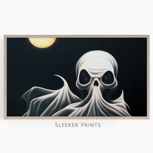 Spooky Samsung Tv Art, Halloween Ghost Art pour Frame Tv, Scary Art Pour Tv, Téléchargement instantané, Art Frame Tv