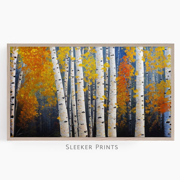 Aspen Tree Framed Art Etsy
