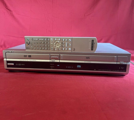 Sony Vcr Dvd Combo Player/recorder RDRVX500 W/original Remote Etsy