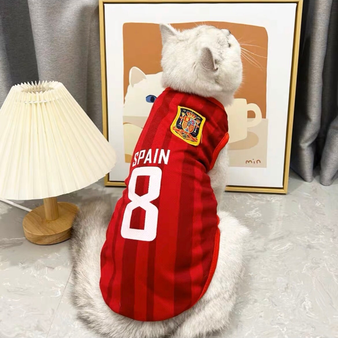 Cute Pet Football Jersey, Pet Soccer Jersey, Dog Cat Soccer, Dog