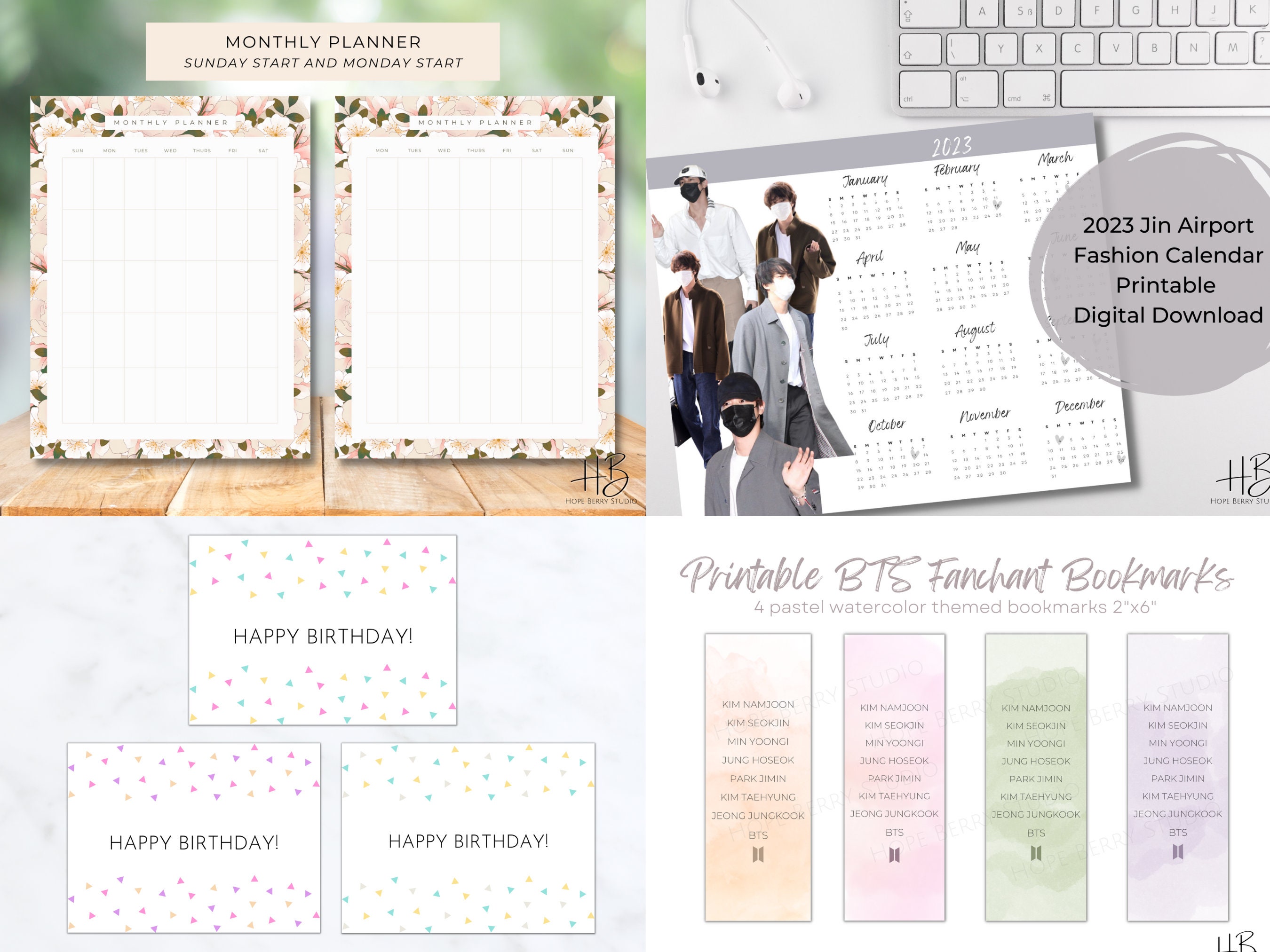 Printable Recipe and Meal Planner - Etsy