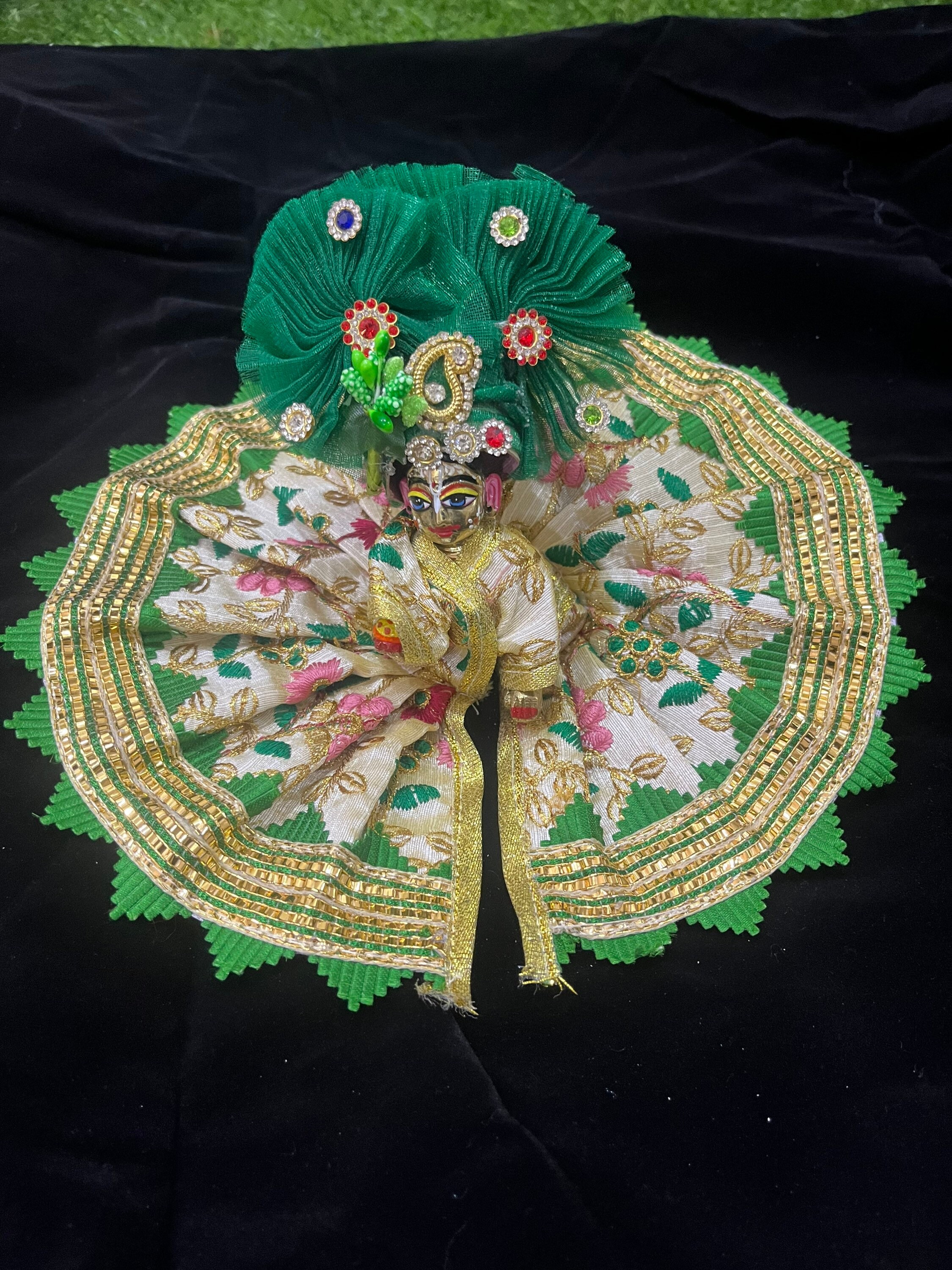 Krishna Ji Poshak - Etsy